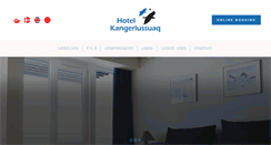 Desktop Screenshot of hotelkangerlussuaq.gl